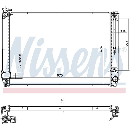 [09219] RAD. LEXUS RX (03) 350