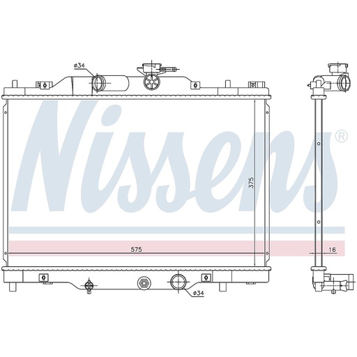[09302] RAD. MAZDA CX3 (15) 2,0i 