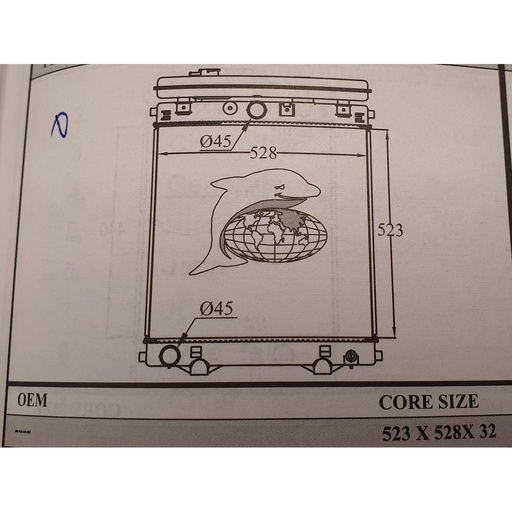 [09810] RAD. GENERADOR PERKINS