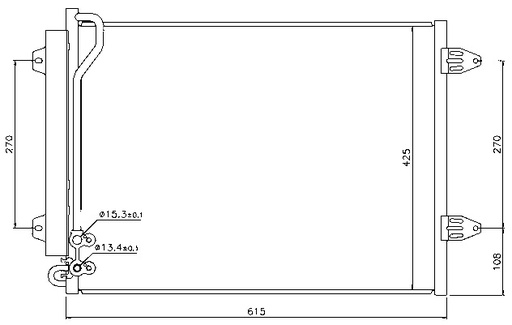 [15023] COND. VW PASSAT VII (05)