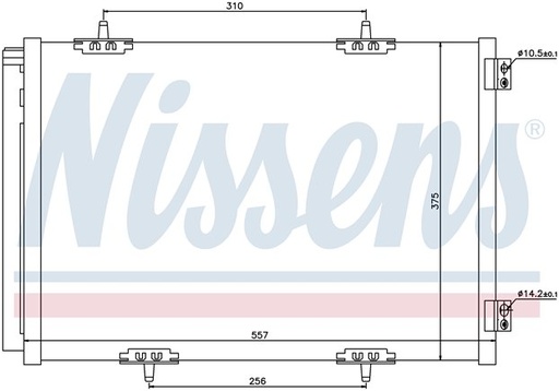 [15235] COND. PSA (09) C2/C3/C3 PICASSO/DS3/1007/207/208/2008