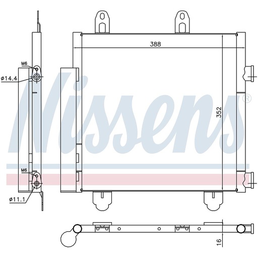 [15291] COND. CITROEN C1 (14) 1,0VTi / 1,2VTi