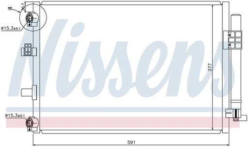 [15629] COND. FORD FOCUS III/CMAX (10) 1.0 ECOBOOST