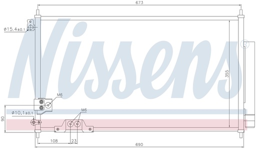 [15645] COND. HONDA ACCORD (04) 2,2CDTI