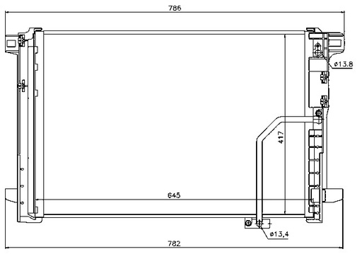 [15806] COND. MERCEDES W204/218/212/172 (07) CLASE C/CLS/E/SLK
