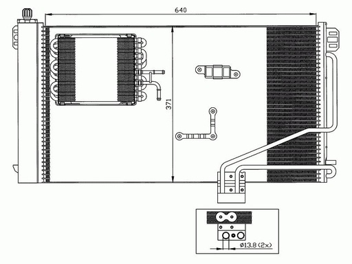 [15809] COND. MB W203/C209 (00) CLASE C/CLK CON RAD COMBUSTIBLE