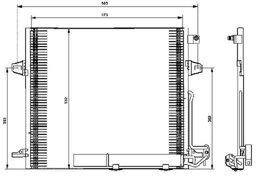 [16005] COND. MERCEDES W164/251 (05) CLASE GL-ML