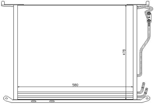 [16049] COND. MERCEDES W215/220/230 (98) CLASE CL/S/SL