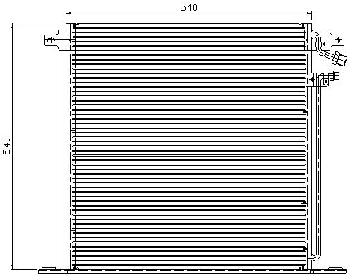 [16059] COND. MB W638 (95) VITO/CLASE V