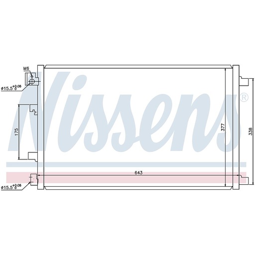 [16201] COND. NISSAN QASHQAI (07) 1,6i / 2,0i
