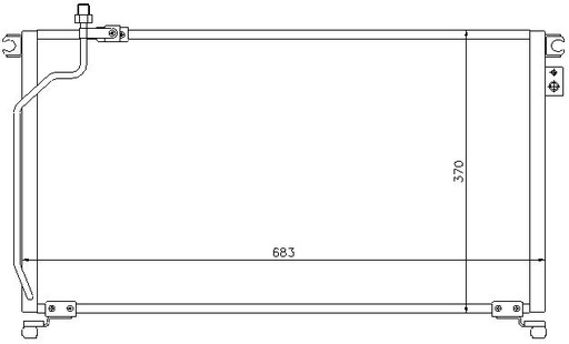 [16250] COND. NISSAN TERRANO II (93)