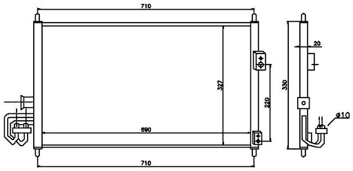 [16258] COND. NISSAN ALMERA TINO (00)