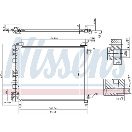 [16291] COND. NISSAN MICRA K13 (10) 1,2i