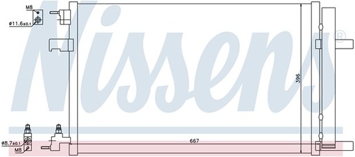 [16387] COND. OPEL ASTRAJ/CABRIO/INSIGNIA/ZAFIRO (09)