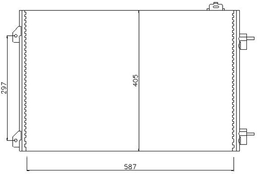 [16933] COND. RENAULT CLIO II (01) 1.5DCi