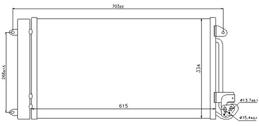 [17192] COND. VAG (08) A1/S1/IBIZA/TOLEDO/FABIA/RAPID/ROOMSTER