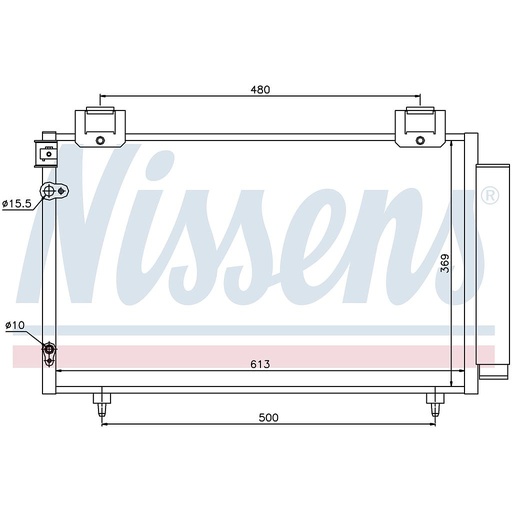 [17559] COND. TOYOTA AVENSIS (03) 1,6i 16v / 1,8i 16v / 2,0D4D