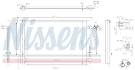 [17621] COND. HYUNDAI I20 (08) 1,2 / 1,4 / 1,6