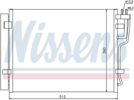 [17643] COND. HYUNDAI/KIA (06) ELANTRA/i30/CEED 1.6D/2.0D