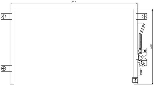 [17782] COND. MITSUBISHI L200 / MONTERO SPORT (96)