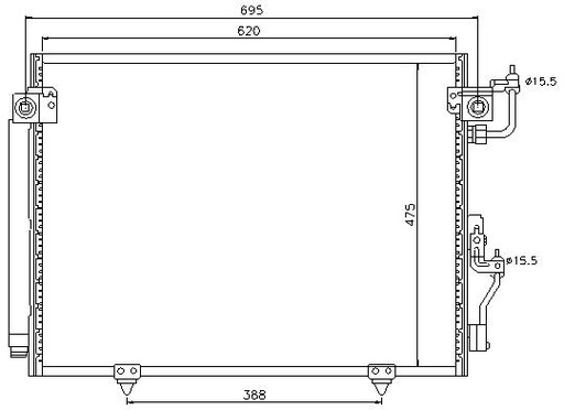 [17788] COND. MITSUBISHI MONTERO (00)
