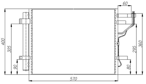 [18312] COND. KIA CEED (07) 1.4/1.6/2.0
