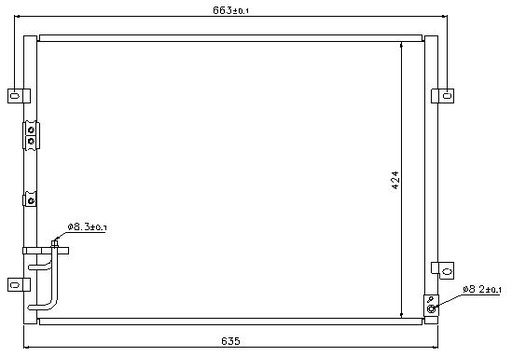 [18314] COND. KIA SORENTO (02) 2.4i/2.5 CRDi/3.3i/3.5i