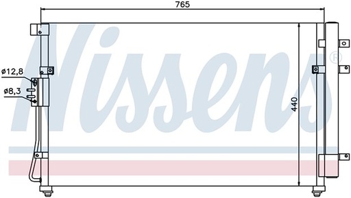 [18320] COND. KIA CARNIVAL (06) 2.2D/2.9CRDi