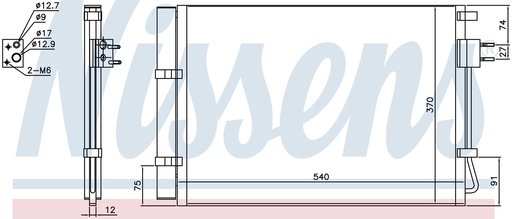 [19009] COND. HYUNDAI I20 (08) 1,2 / 1,4