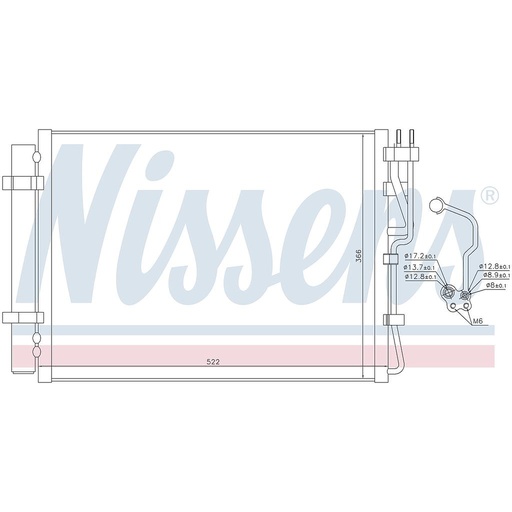 [19014] COND. HYUNDAI IX20 (10) 1,4CRDi / 1,6CRDi