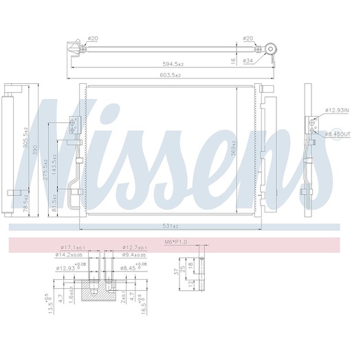 [19017] COND. HYUNDAI TUCSON (15) 1,6GDI TURBO / 1,7CRDi / 2,0CRDi