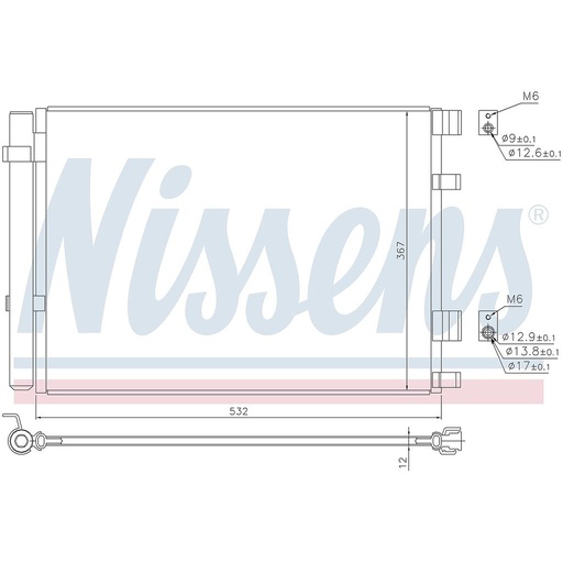 [19019] COND. HYUNDAI ACCENT (11) 1,4CRDI / 1,6CRDI