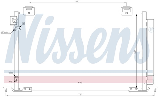 [19202] COND. TOYOTA AVENSIS (03) 2,0 / 2,4