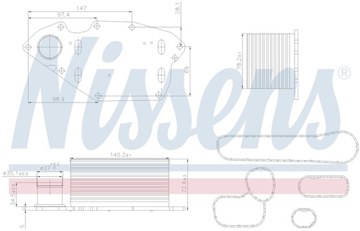 [26905] REF. ACEITE NISSAN NV400 (11) 2,3DCI