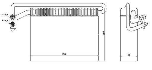 [65170] EVA. BMW 3 E46 / X3 E83 (01)