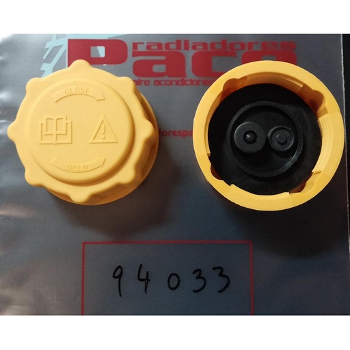 [94033] TAPA REFRIGERACION GM 1.2BAR 62mm