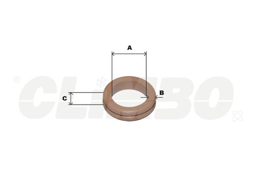 [94069] JUNTA DOBLE PEQUEÑA - MARRON