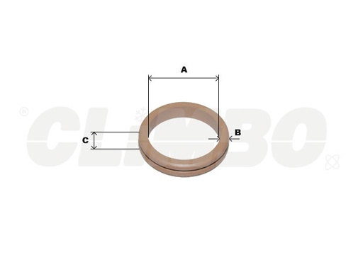 [94070] JUNTA DOBLE MEDIANA - MARRON