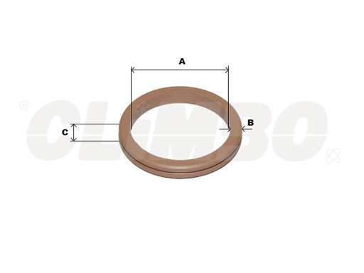 [94073] JUNTA DOBLE MEDIANA RENAULT - MARRON