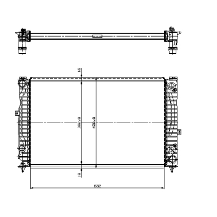 [05017] RAD. VAG (94) A4/A6/SUPERB/PASSAT+/-M/A 2.4/2.5TDi/2.8/2.5TDi