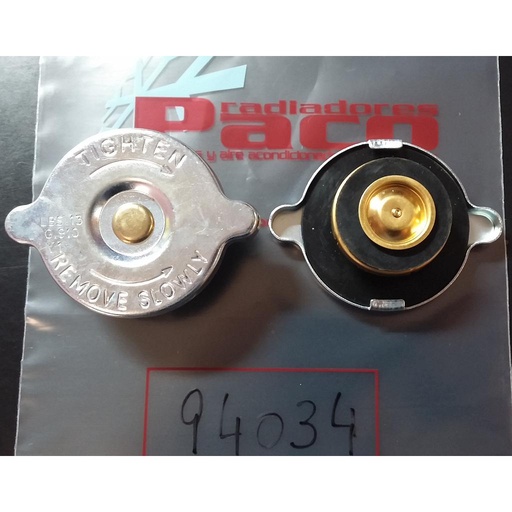 [94034] TAPA RADIADOR ACERO 0.9BAR 58mm