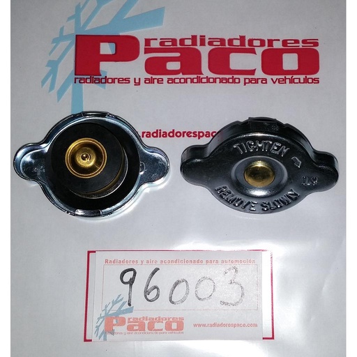 [96003] TAPA RADIADOR ACERO 0.9BAR ORIENTALES MUELLE