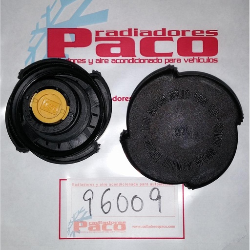 [96009] TAPA RADIADOR PLASTICO 1.4BAR BMW