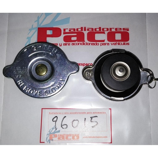 [96015] TAPA RADIADOR ACERO 1BAR CITROEN/PEUGEOT