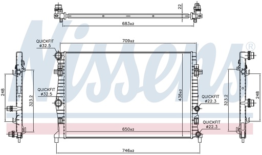 [05047] RAD. SEAT LEON (13) 1,0TSI / 1,2TSI / 1,4TGI