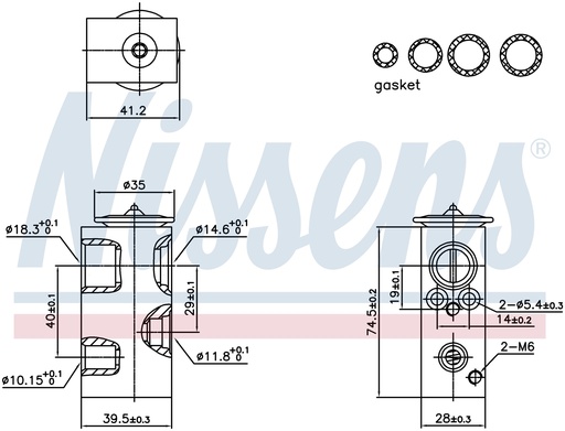 [96143] VALV. EXP. RENAULT / DACIA CAPTUR / CLIO / SYMBOL / LOGAN / SANDERO