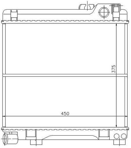 [05110] RAD. BMW 3 E30 (82) - 320/323