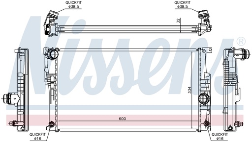 [05155] RAD. BMW SERIES F20 (11) 116i