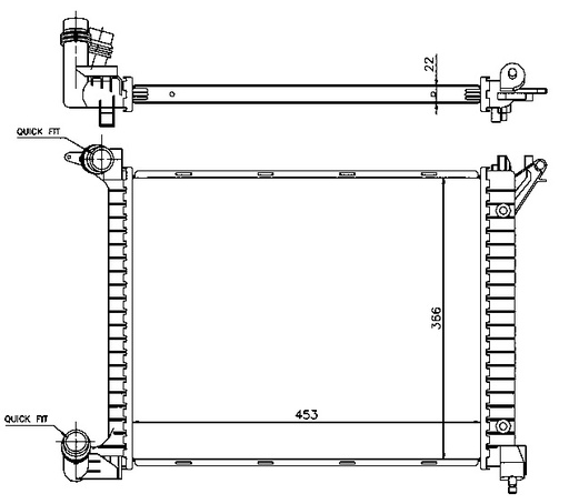 [05193] RAD. MINI ONE (01) +/- 1.4TDi