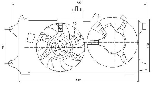 [E5411] EL FIAT DOBLO (01) DIESEL SIN AA